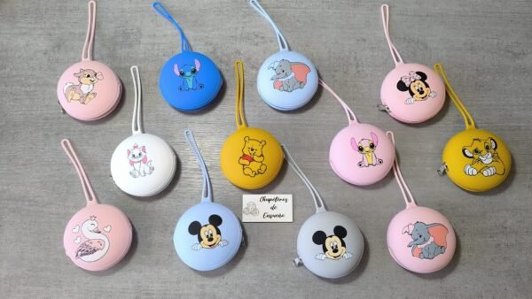 Portachupetes Disney
