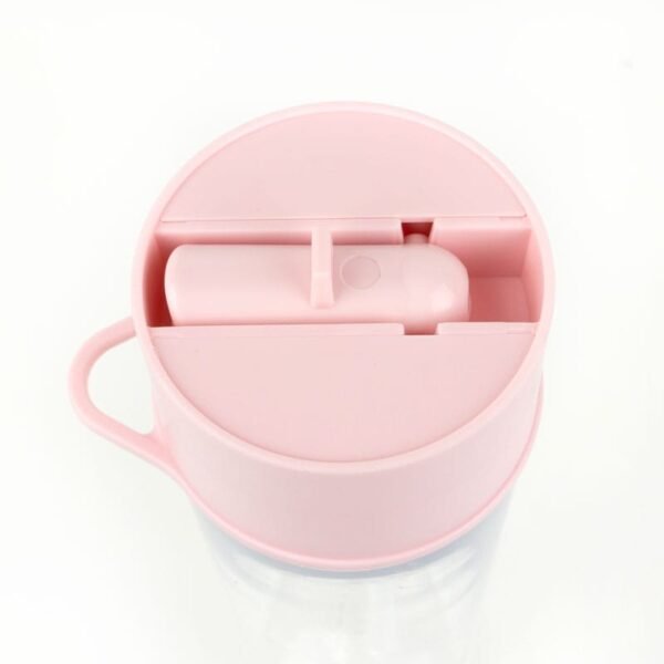 Pack Botella + Cajita Porta Alimentos + Acc. pajita Personalizado Hada - Imagen 2