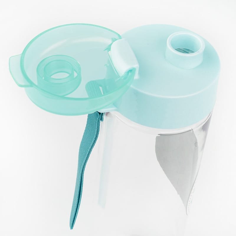 Pack Botella + Cajita Porta Alimentos + Acc. pajita Personalizado Arcoíris Soft - Imagen 2